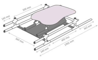 Accessoires HandyLover - Main courante