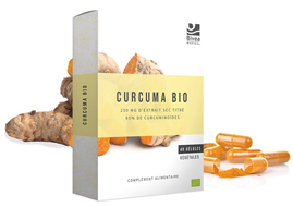 Complément alimentaire curcuma bio 