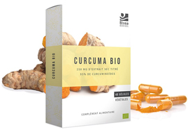 Complement alimentaire curcuma bio