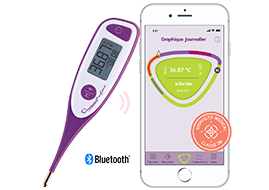 Cyclotest mySense thermomètre basal connecté