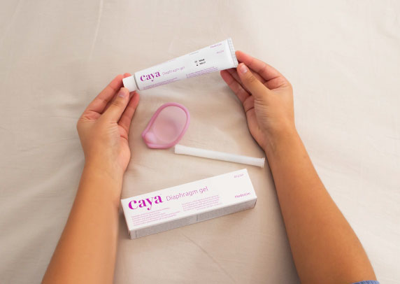 Kit contraception Diaphragme et gel Cayagel