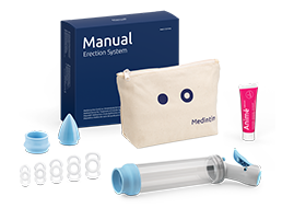 Kit Vacuum Manuel pompe à érection Medintim - MES