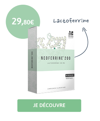 Découvrez la neoferrine, complément alimentaire avec de la lactoferrine