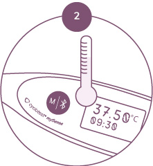 Thermomètre basal connecté mysense Etape 2 