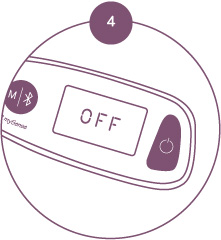 Thermomètre basal connecté mysense Etape 4